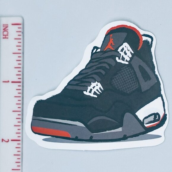 🌀10/$10🌀 Sneaker Shoes Waterproof Vinyl Sticker Decal - Picture 2 of 2